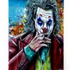 Joker Arthur Fleck dipinto su tela